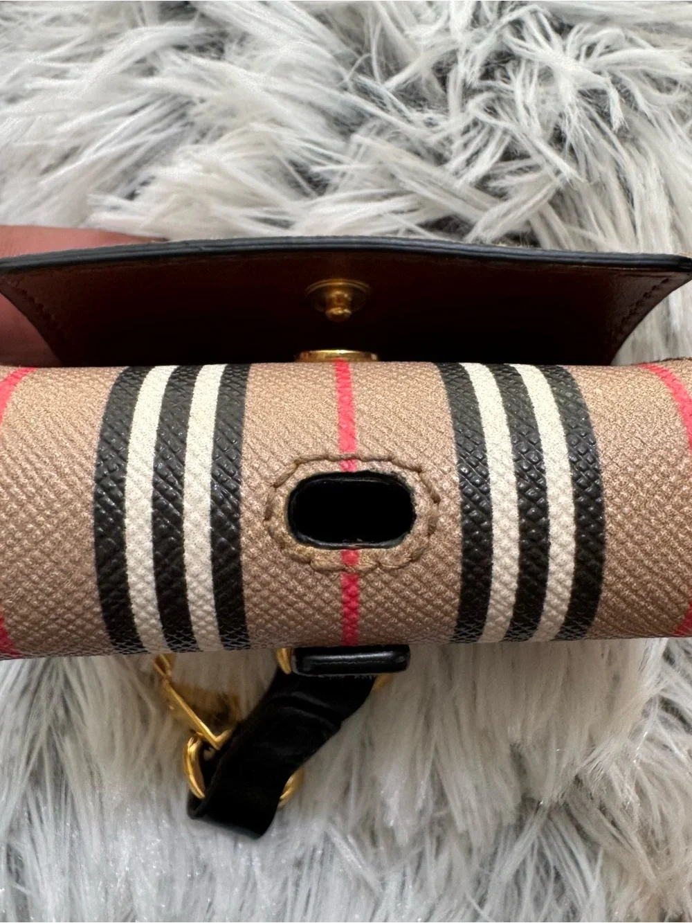 Burberry Leather AirPod Case